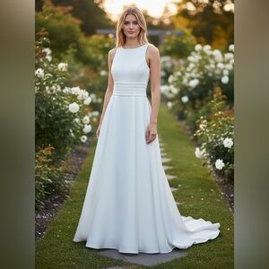 Women’s wedding dress classy timeless